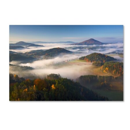 Trademark Fine Art Martin Rak 'Autumn Fairytale' Canvas Art, 22x32 1X01572-C2232GG